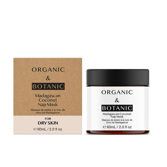 Moisturizing Facial Mask Organic & Botanic Madagascan Coconut Night